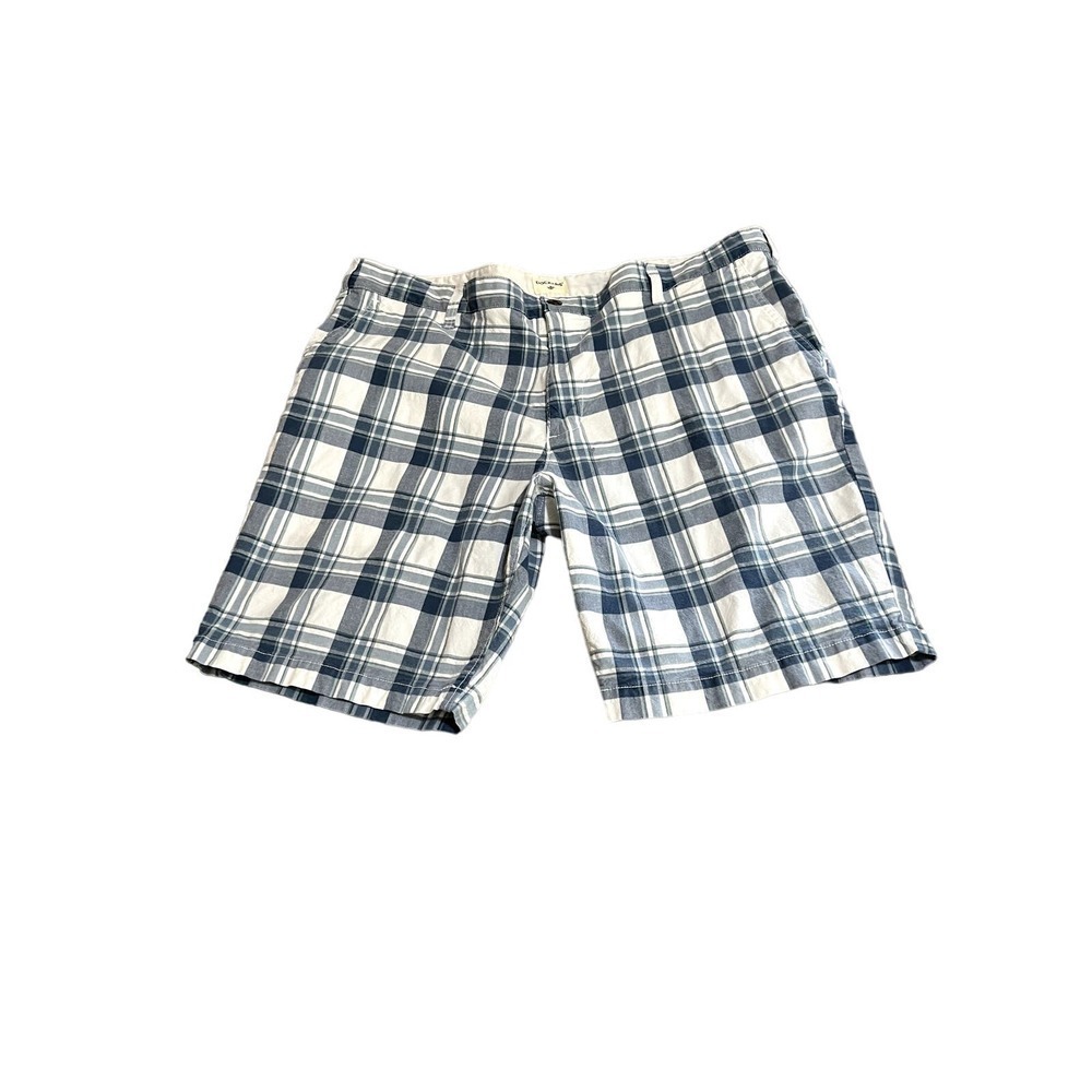 Dockers men's blue plaid shorts size 40